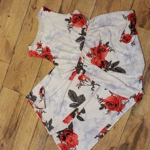 Vanilla Bay - White Floral Long Dress